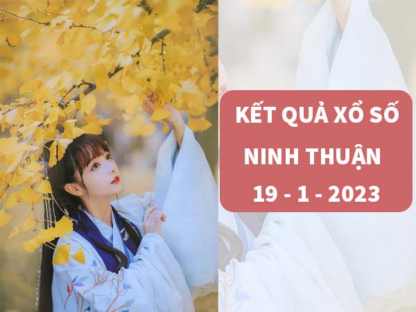 Thống kê KQXS Ninh Thuận 19/1/2024 dự đoán lô thứ 6
