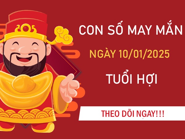 Tin vui dồn dập đón nhận số tài lộc tuổi Hợi 10/1/2025